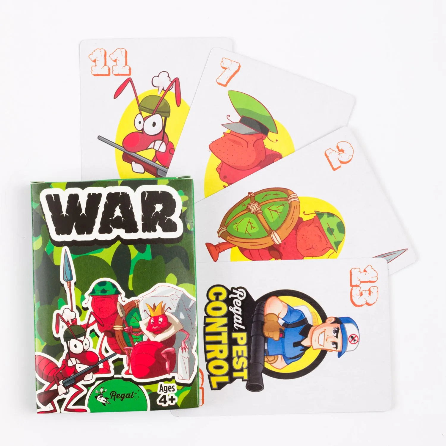 War Classic Card Game, Single Deck